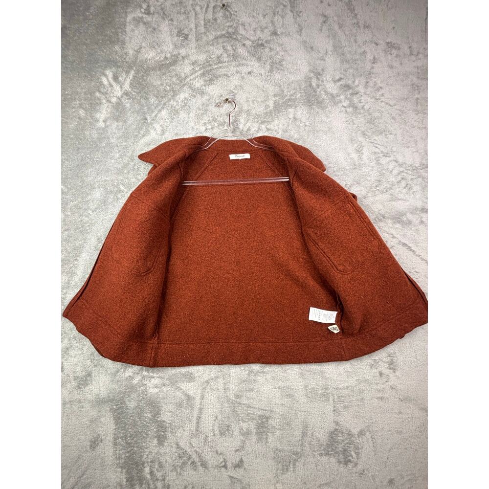 Madewell Rust Wool Zip Jacket - Picture 5 of 14